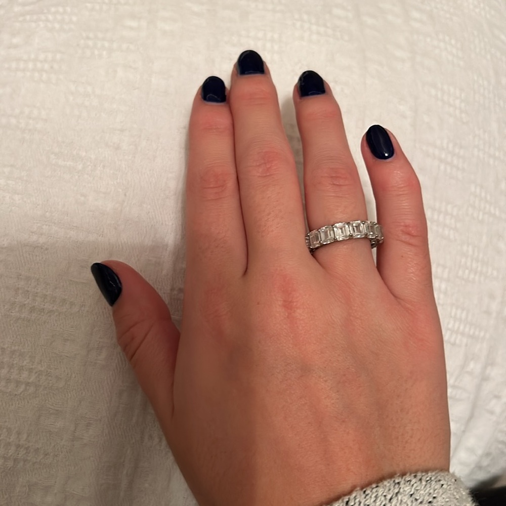 Emerald cut ring - Picture 2 of 5